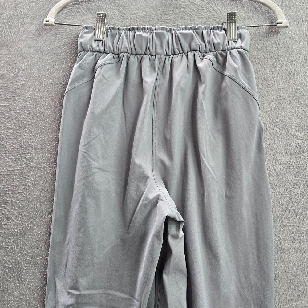 Lululemon Women Activewear Pants 2 Gray Keep Moving Jogger High Rise Drawstring - Picture 9 of 12